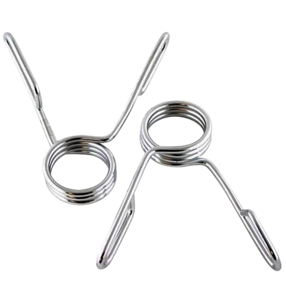 Body Maxx Gym Spring Locks Pack of 2 (20mm Bars),  Steel 