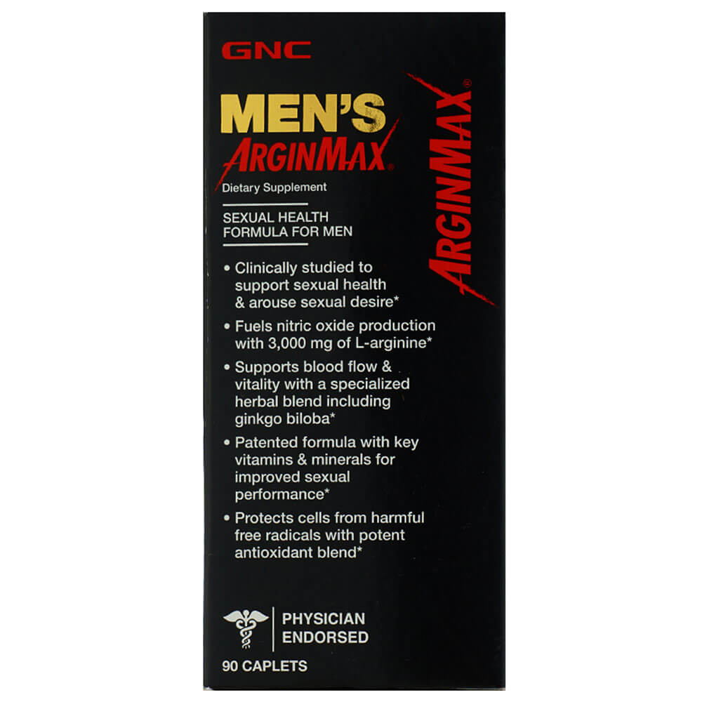 benenfits - GNC Men's Arginmax,  90 caplets 