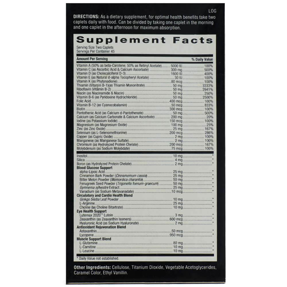 supplementinfo - GNC Mega Men Diabetic Support,  90 caplets 