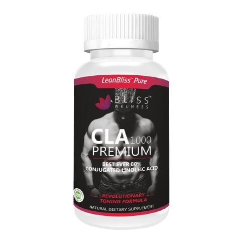 1 - Bliss Welness CLA 1000 Premium,  60 capsules 