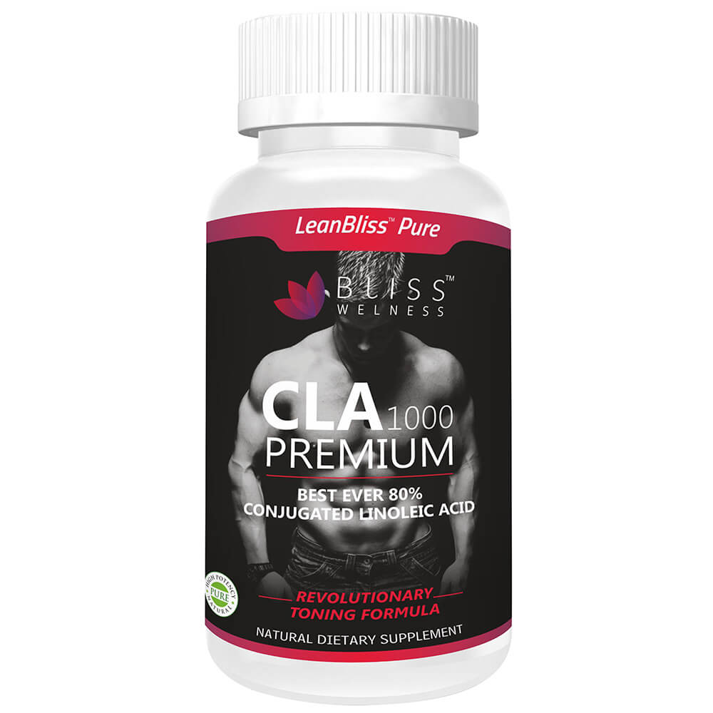 1 - Bliss Welness CLA 1000 Premium,  60 capsules 