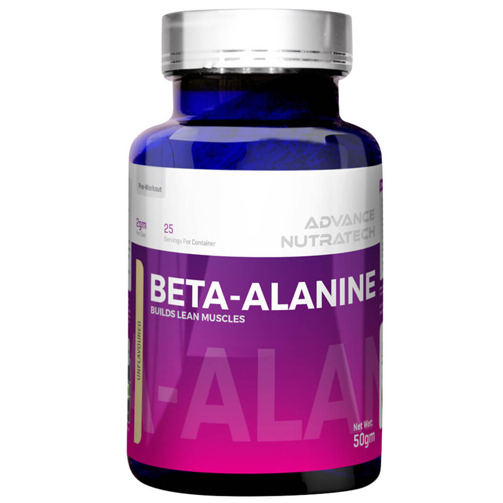 Advance Nutratech Beta-Alanine,  50 g  Unflavoured 