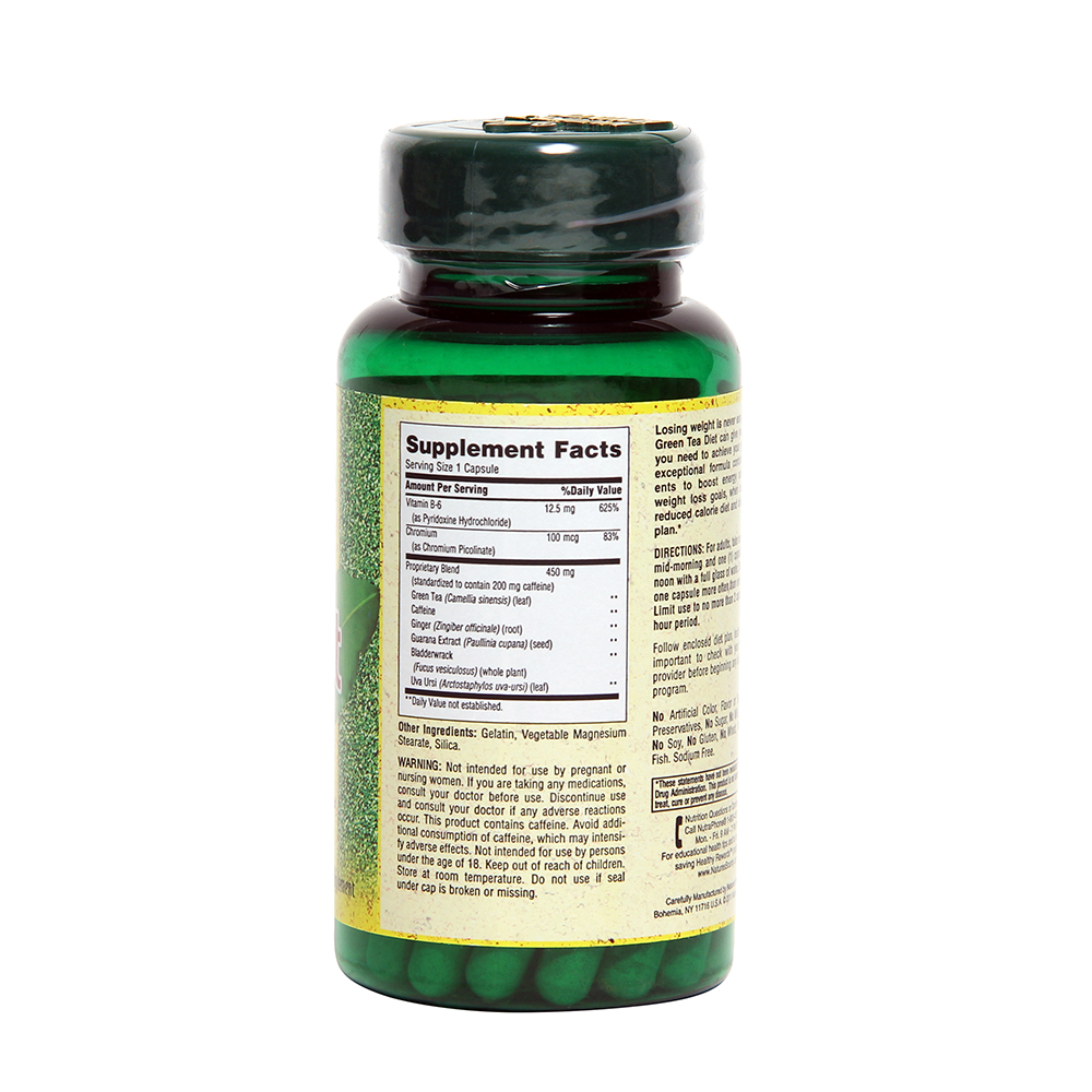Nature's Bounty Super Green Tea Diet, 60 capsules