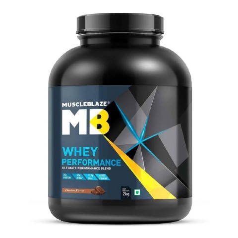 2 - MuscleBlaze Whey Performance (70%) Protein OP,  4.4 lb  Chocolate 
