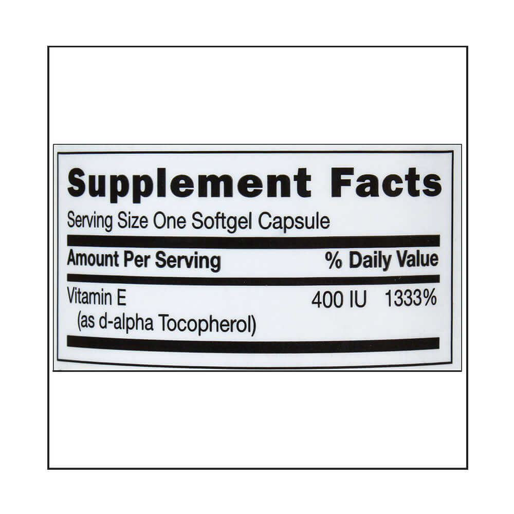 supplement - GNC Vitamin E 400 mix,  90 capsules 