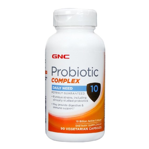 1 - GNC Probiotic Complex (10 billion CFUs),  90 capsules 