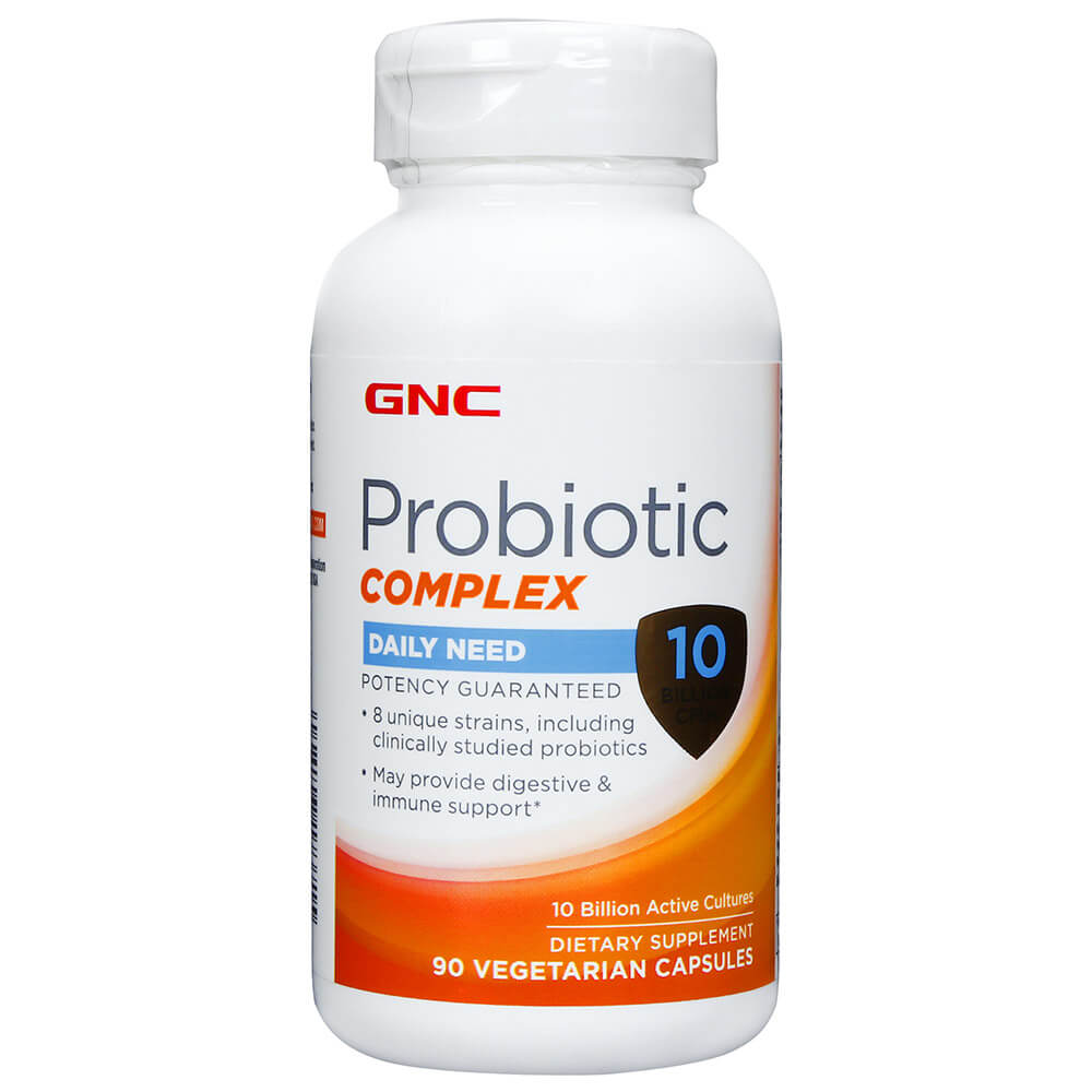 1 - GNC Probiotic Complex (10 billion CFUs),  90 capsules 