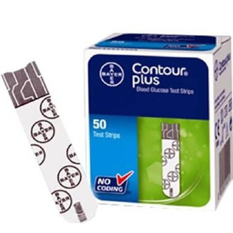 Bayer Contour Plus Regent 50'S, 50 Strips