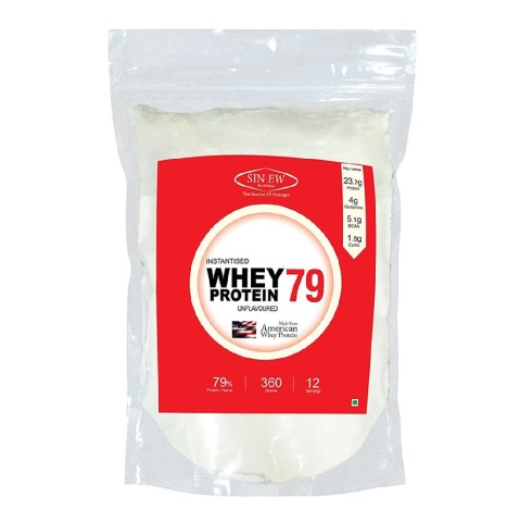 Sinew Nutrition Instantised Whey Protein Concentrate 79,  0.79 lb  Unflavoured 