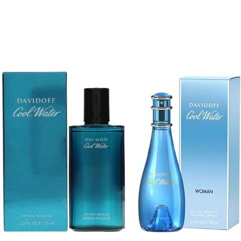 Davidoff Cool Water Deodorant Spray Combo,  175 ml  for Women & Men 