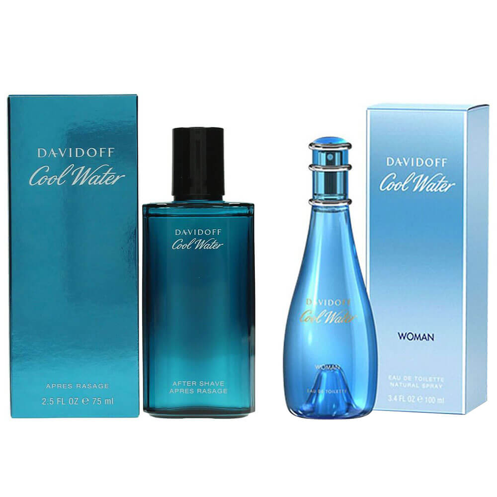 Davidoff Cool Water Deodorant Spray Combo,  175 ml  for Women & Men 