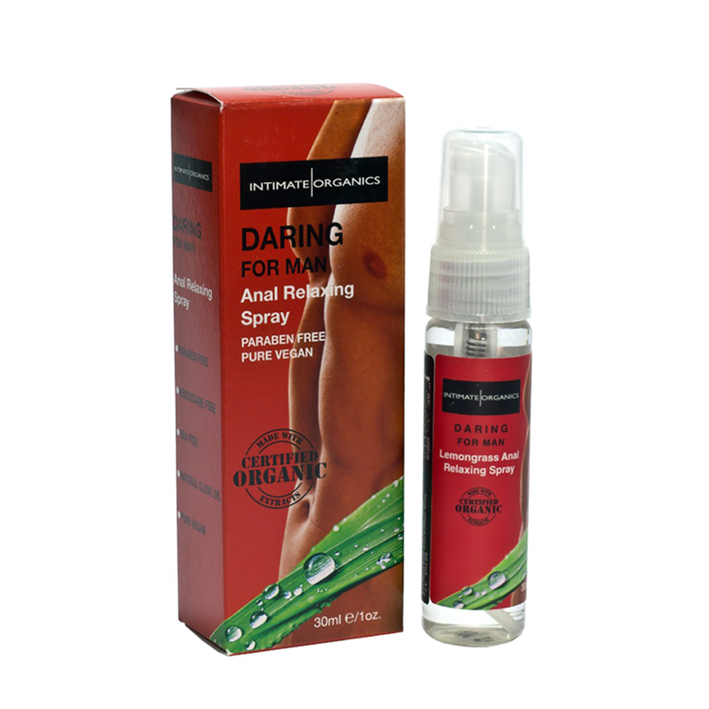 Intimate Organics Adventure Anal Spray For Men,  Pure Vegan 