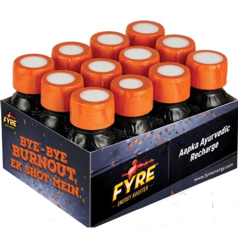 1 - Fyre Energy Booster,  12 Piece(s)/Pack  Orange 
