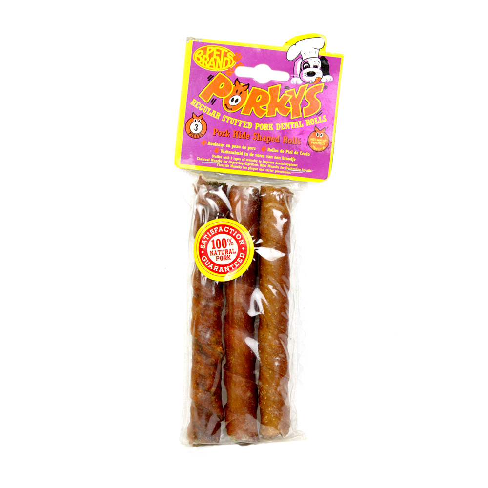 Pet Brand Porky Piggy Rope Bone,  Dog Food  500 g 
