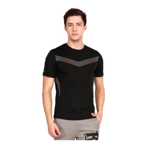 3 - Rocclo T Shirt-5073,  Black  Medium 