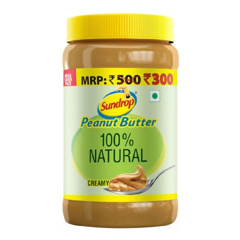 1 - Sundrop 100% Natural Peanut Butter,  0.924 kg  Creamy 
