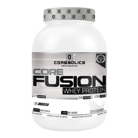 Corebolics Core Fusion Pure Whey Protein,  5.5 lb  Vanilla Milkshake 