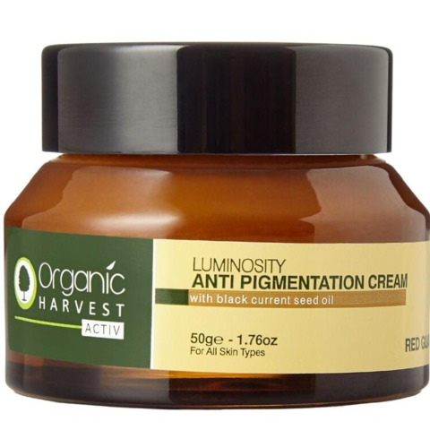 Organic Harvest Luminosity Anti Pigmentation Cream,  50 g  for All Skin Types 