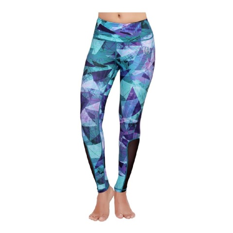 2 - Swee Women's Plain Leggings (SweeAth104),  Blue  XXL 