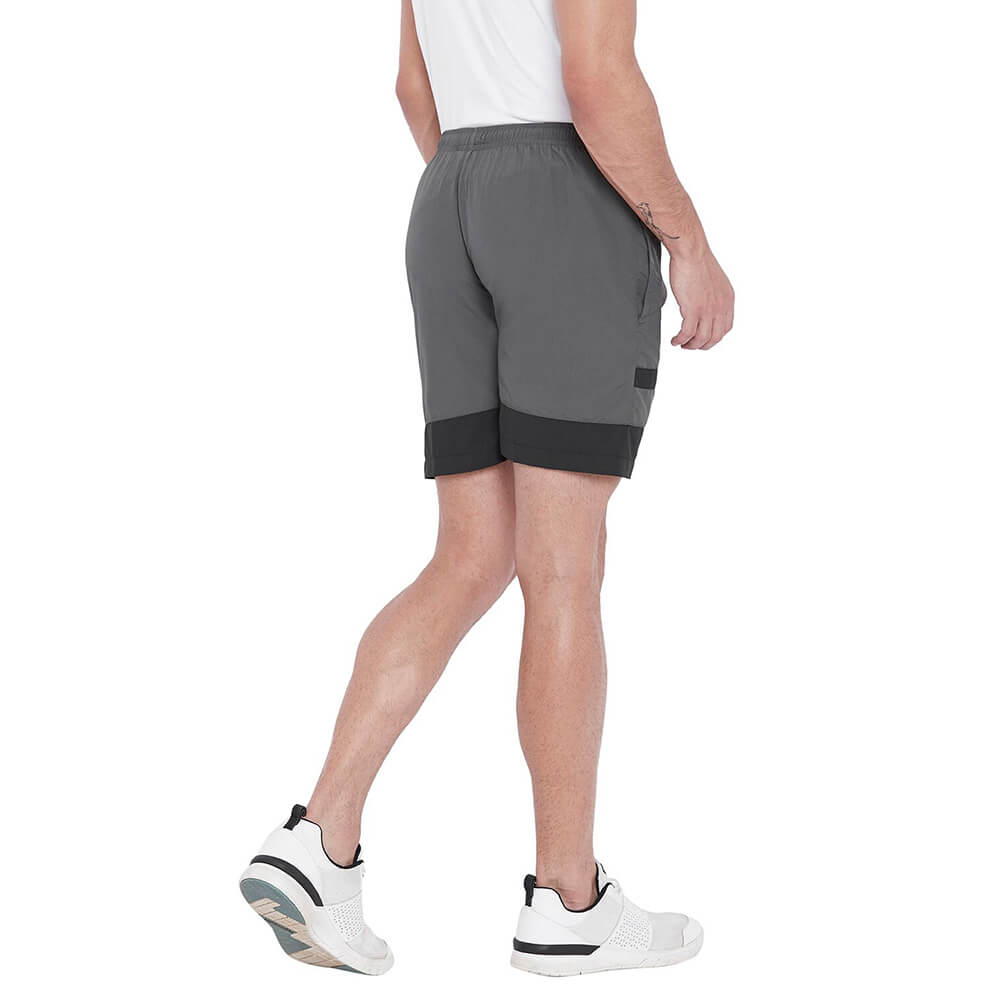 4 - Masch Mens Regular Fit Polyester Shorts,  XL  Dark Grey Light 