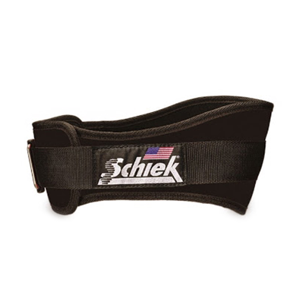 Schiek Workout Belt 6 Inch,  Black  Xtra Large 