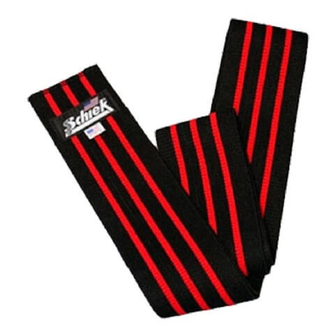 Schiek Heavy Duty Knee Wraps, Black 78 Inch Schiek Heavy Duty Knee Wraps, Black 78 Inch