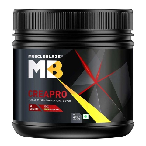 1 - MuscleBlaze CreaPRO Creatine with Creapure, Unflavoured 0.55 lb