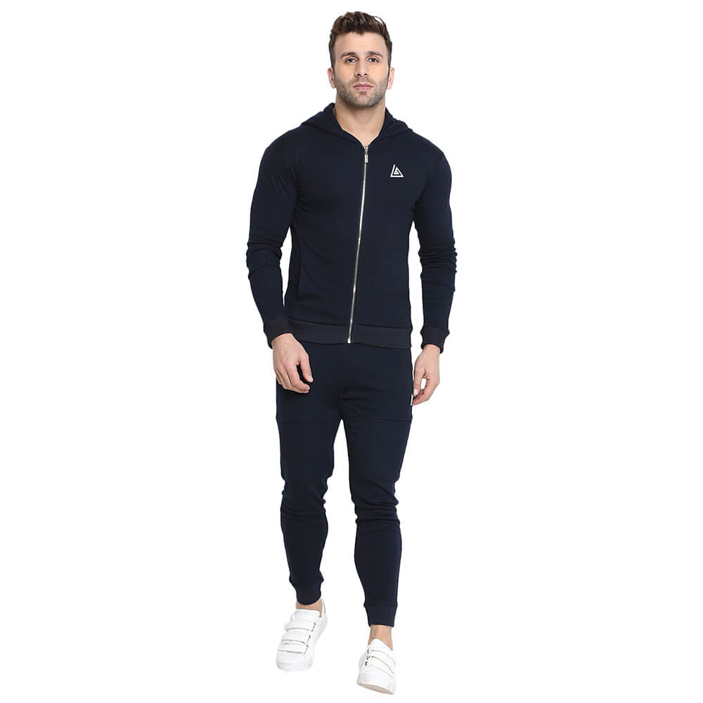 2 - Aesthetic Bodies Men's Hoodie Jacket,  Blue  XS 