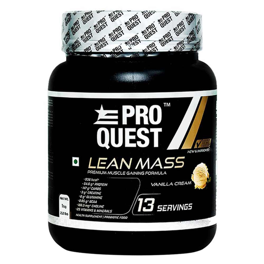 4 - Proquest Lean Mass,  2.2 lb  Vanilla Cream 