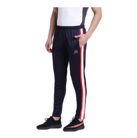 2 - Masch Mens Regular Fit Polyester Track Pants (MSTP 1218 CS SPOP NBWR),  Navy Blue  Small 