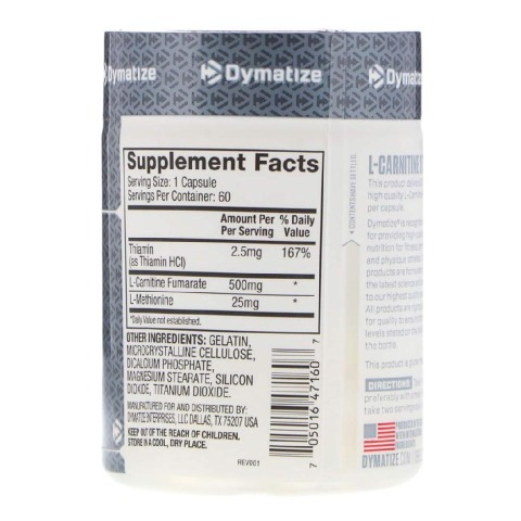 l carnitine dymatize Dymatize L-Carnitine Xtreme Online @ Best Prices