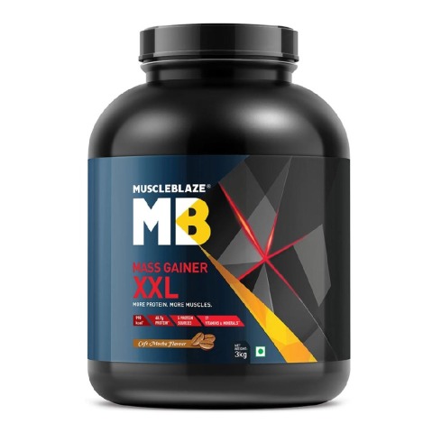2 - MuscleBlaze Mass Gainer XXL OP,  6.6 lb  Cafe Mocha 
