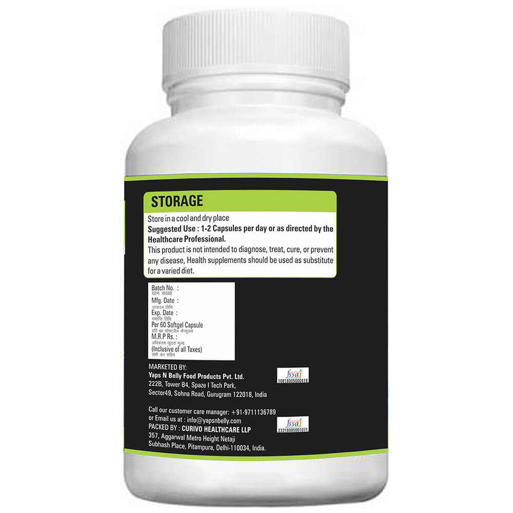 storage - MightyX Omega 3 6 9,  60 capsules 