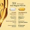 13 - TrueBasics Fish Oil with 1150mg Omega-3 525mg EPA 375mg DHA,  90 capsules