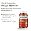 3 - TrueBasics 100% Vegetarian Omega-3, 60 capsules