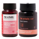 HK Vitals Biotin & Multivitamin Women 60 Tabs Combo