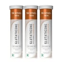 Glutathione Effervescent with Vitamin C 15 Tabs Orange Pack of 3