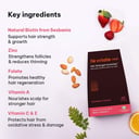 5 - HK Vitals Hair Strength Gummies,  60 gummies  Strawberry