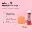 6 - HK Vitals 3x Metabolic  ACV + Berberine Effervescent,  30 tablet(s)  Mixed Berry (Pack of 2)