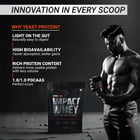 5 - Fuel One Impact Whey Protein,  2 lb  Chocolate