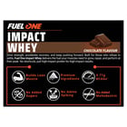 10 - Fuel One Impact Whey Protein,  2 lb  Chocolate