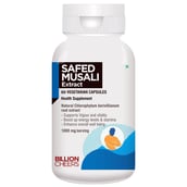 1 - Billion Cheers Safed Musali Extract,  60 capsules 