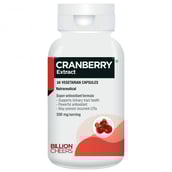 1 - Billion Cheers Cranberry Extract,  30 capsules 