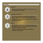 Features - TrueBasics Omega Joint with Collagen UC-II & Vitamin K2-7,  30 capsules 