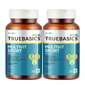 TrueBasics Multivit Sport One Daily Multivitamin, 30 tablet(s) Unflavoured - Pack Of 2