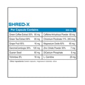 supplement - Protein Scoop Shred-X,  90 capsules  Unflavoured 