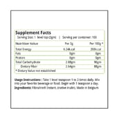 supplement - Natures Velvet Inulin Dietary Fibre,  300 g 