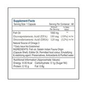 supplement - NutriLeon Omega-3 (Fish Oil),  60 softgels 