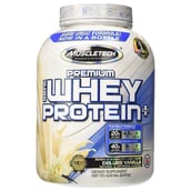MuscleTech 100% Premium  Whey Protein Plus,  5 lb  Vanilla 