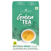 Neuherbs Green Tea,  25 Tea Bag(s)  Mint 